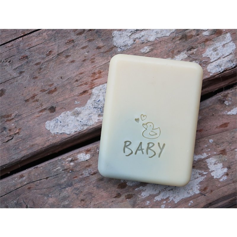 【皂章A96】Baby 快乐洗澡 小鸭 母乳皂章 宝贝皂章 - 蜡烛/香氛/手工皂 - 压克力 