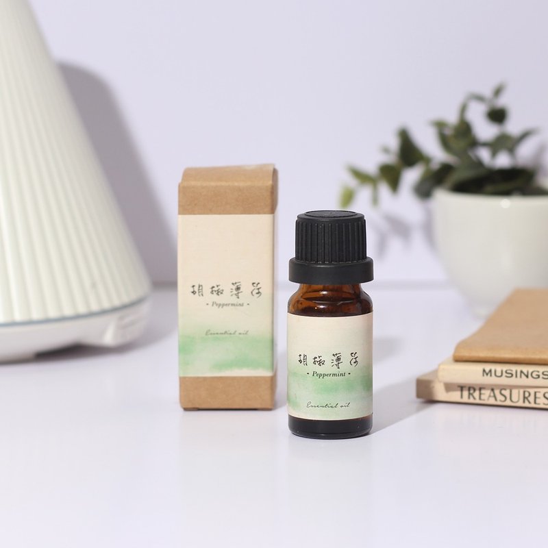 【胡椒薄荷】Pappermint、12mL、单方精油丨口罩香氛 - 香薰/精油/线香 - 植物．花 