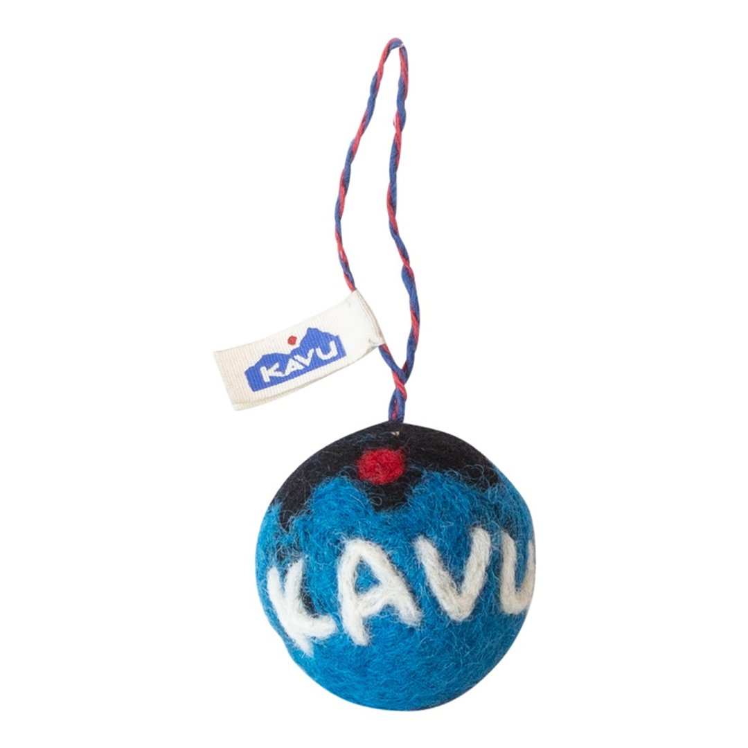 【西雅图 KAVU】KAVU Ornaments 羊毛吊饰 KAVU世界 #1173 - 钥匙链/钥匙包 - 其他材质 蓝色