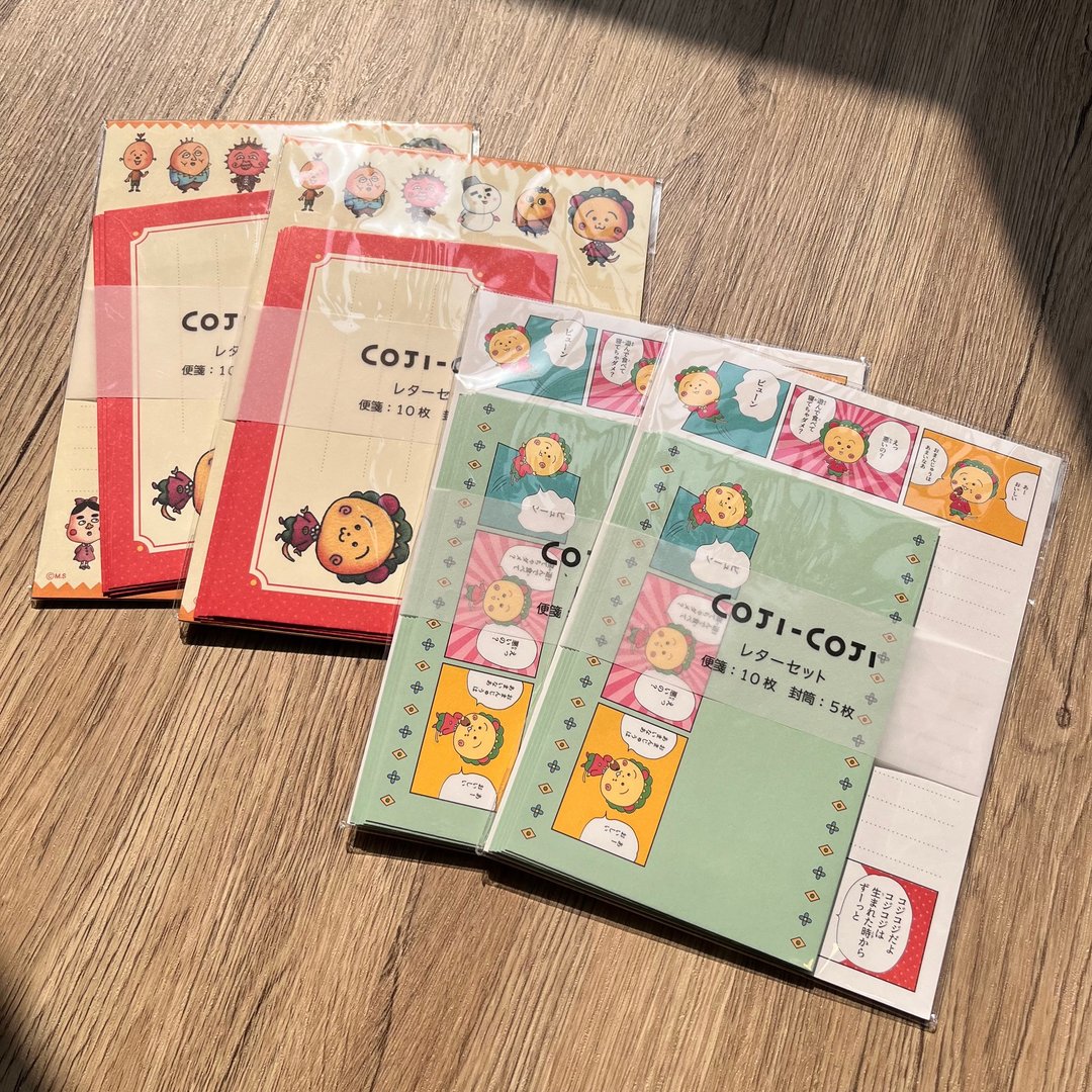 可吉可吉和朋友们 - 信纸套装 - 信封/信纸 - 纸 