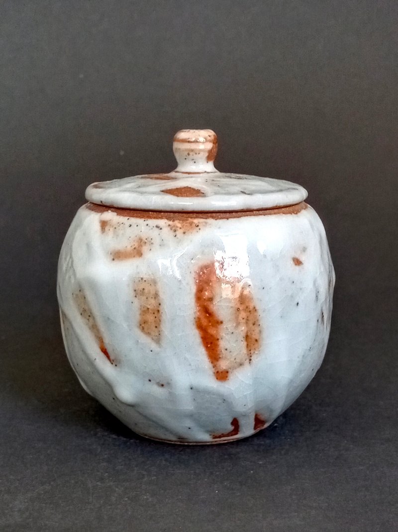 志野釉 --小茶仓罐  _掌中宝_ - 茶具/茶杯 - 陶 