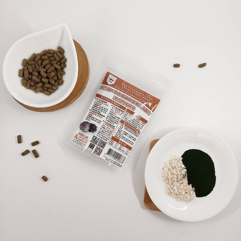 【天然食谱】天竺鼠&草食啮齿目营养均衡配方湿式熟成饲料 30g - 其他 - 其他材质 红色