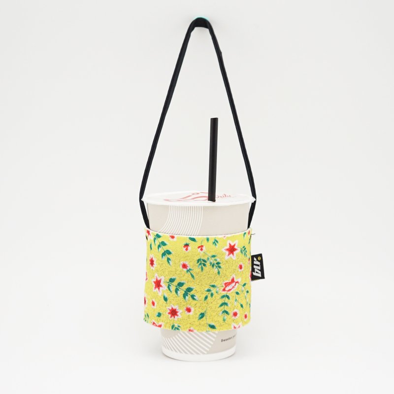 BLR 环保饮料提袋 袋我走 LT09 - 随行杯提袋/水壶袋 - 聚酯纤维 黄色