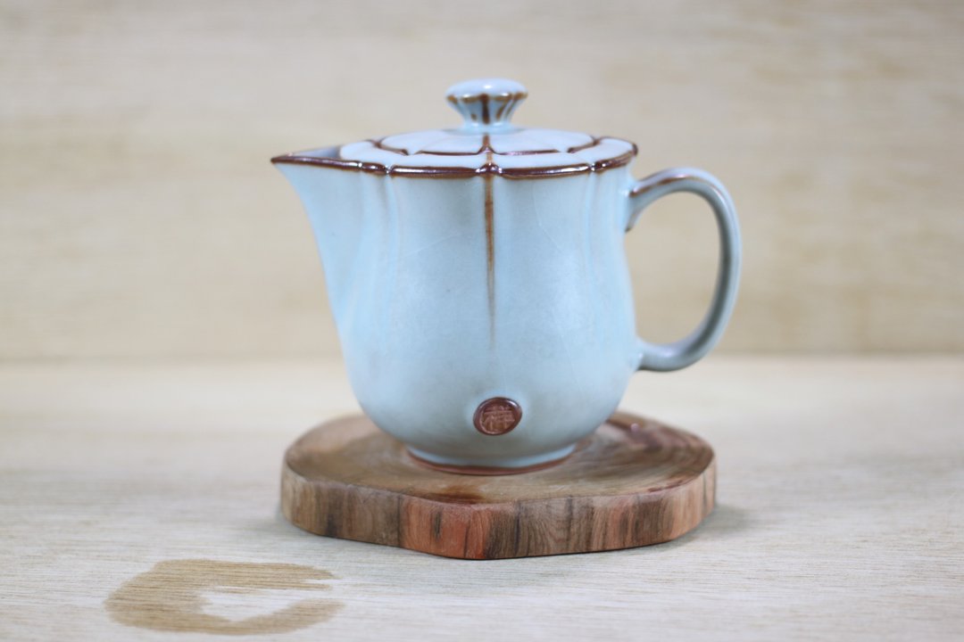 【气质生活】祥亿窑 汝窑茶壶 幸福茶具 名家叶敏祥作品 - 茶具/茶杯 - 陶 