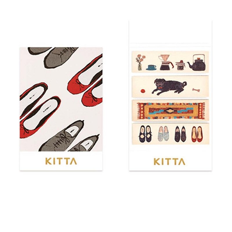 【KING JIM】KITTA随身携带和纸胶带 复刻版 生活杂货 - 纸胶带 - 纸 多色