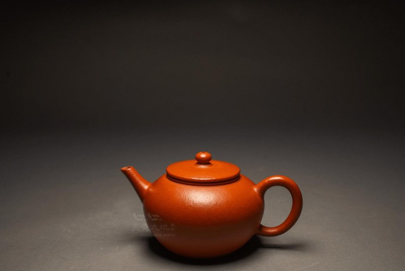 【玩珠】胖老板 龙山堂 古法纯手工 摹古系列 黄龙山朱泥 150cc - 茶具/茶杯 - 陶 红色