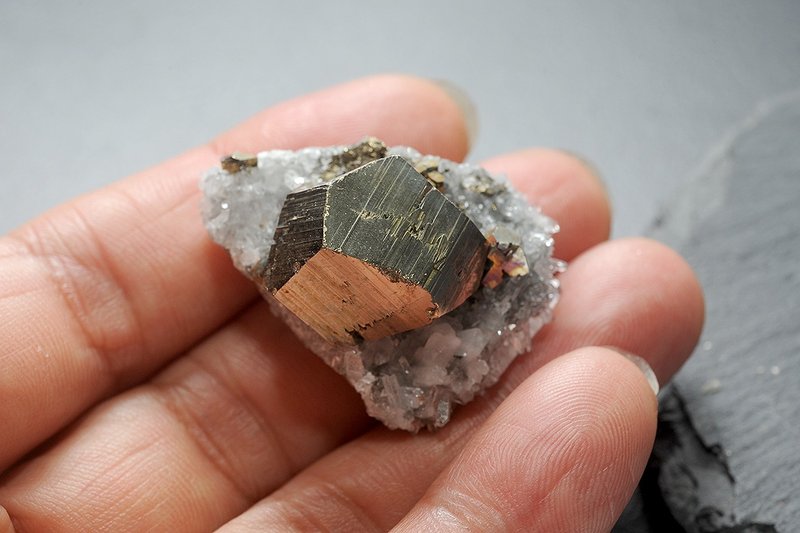 利比亚黄铁矿原矿  灵修/水晶/矿石/开运/招财/防小人1 - 摆饰 - 铜/黄铜 