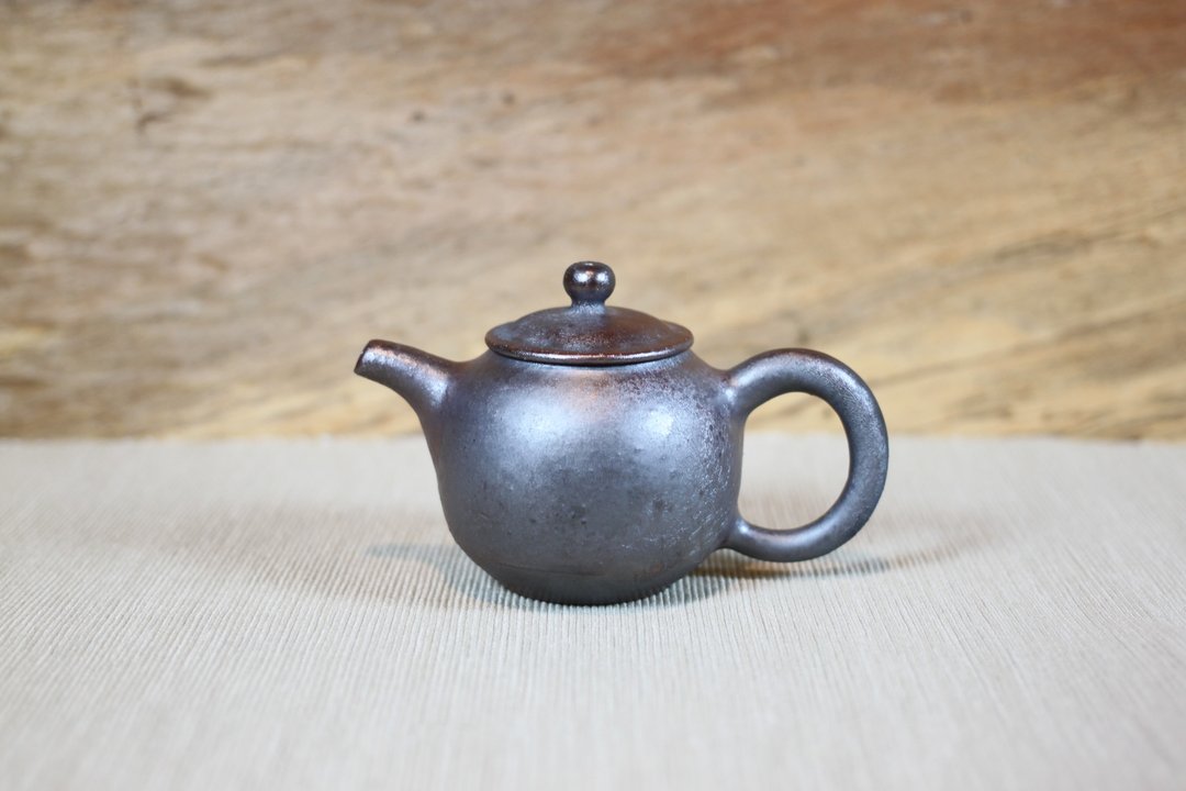 【圣诞礼盒】原矿土涂层 柴烧茶壶 名家叶敏祥手工作品 - 茶具/茶杯 - 陶 
