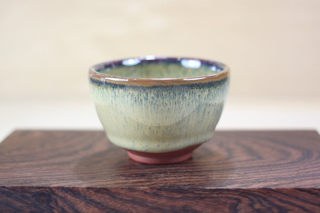 【沐春生活】100ml 天目釉 日式手工茶杯 莺歌名家叶敏祥手作 - 茶具/茶杯 - 瓷 