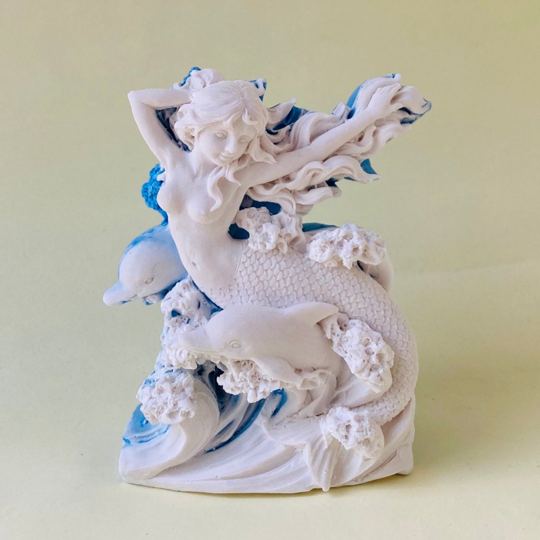 扩香石 美人鱼Aphrodite 可搭配10ML精油/香精 - 香薰/精油/线香 - 其他材质 白色