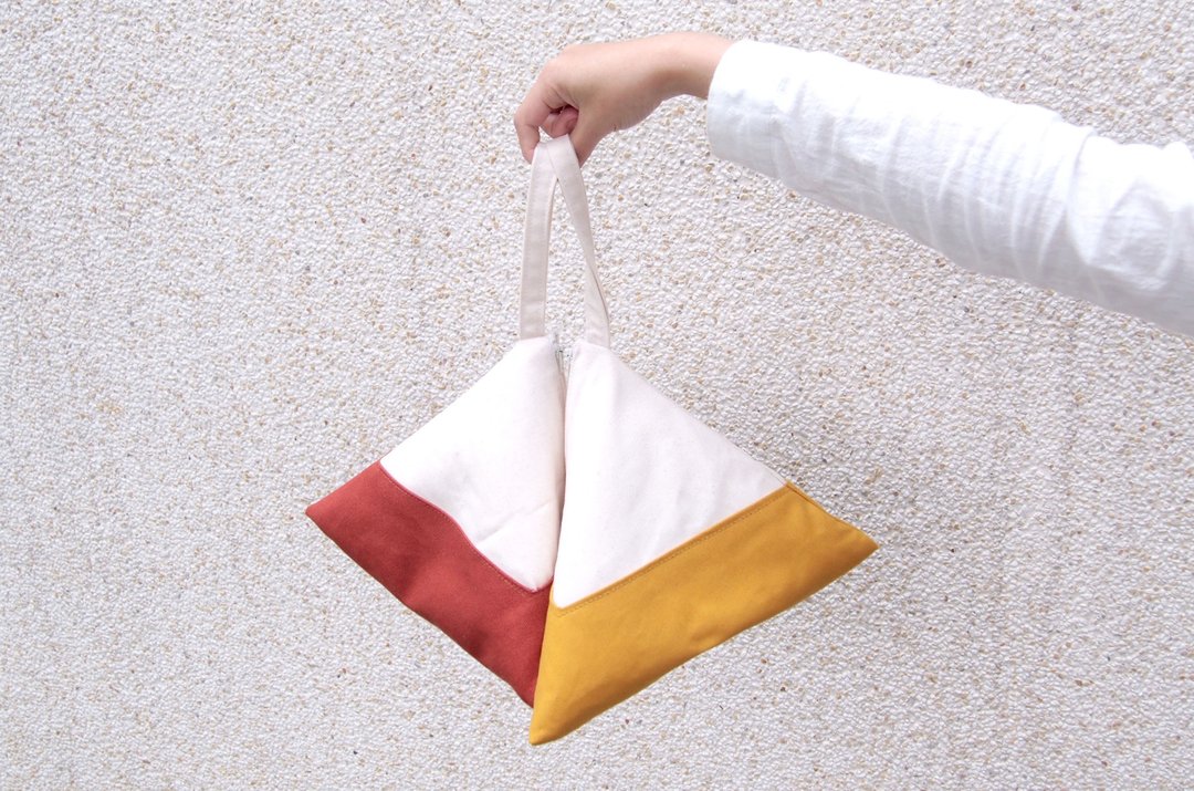 Goody Bag - 几何 三角包(M) 福袋组 - 化妆包/杂物包 - 棉 透明