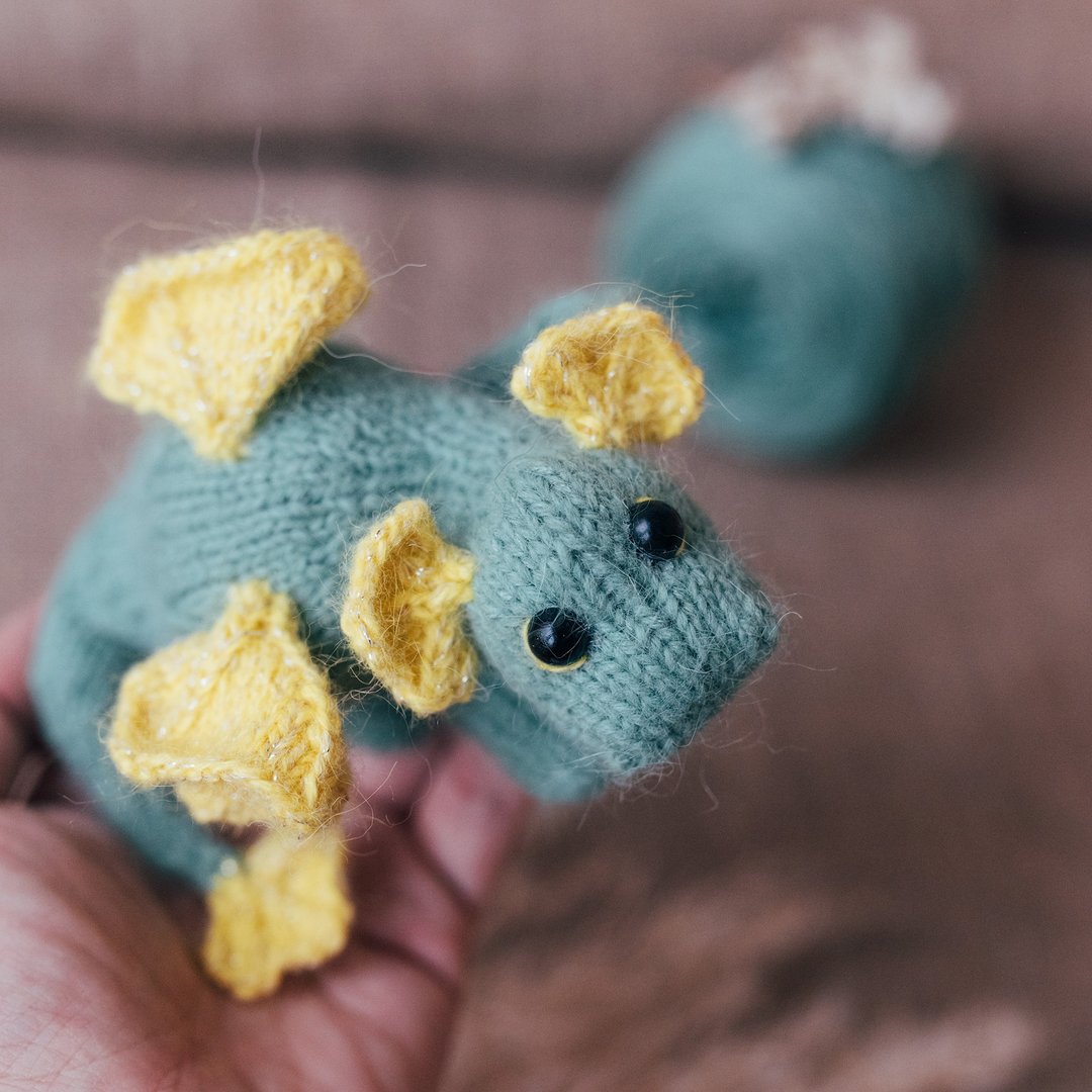 纳丽莎龙编织图案。针织amigurumi龙教程 - 手工艺教程/工具书 - 其他材质 