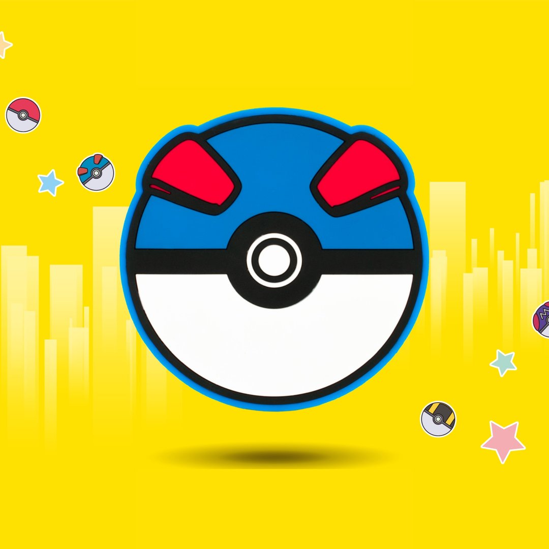 thecoopidea x POKÉMON 15W 无线充电垫 | 超级球 - 手机充电及周边 - 其他材质 蓝色
