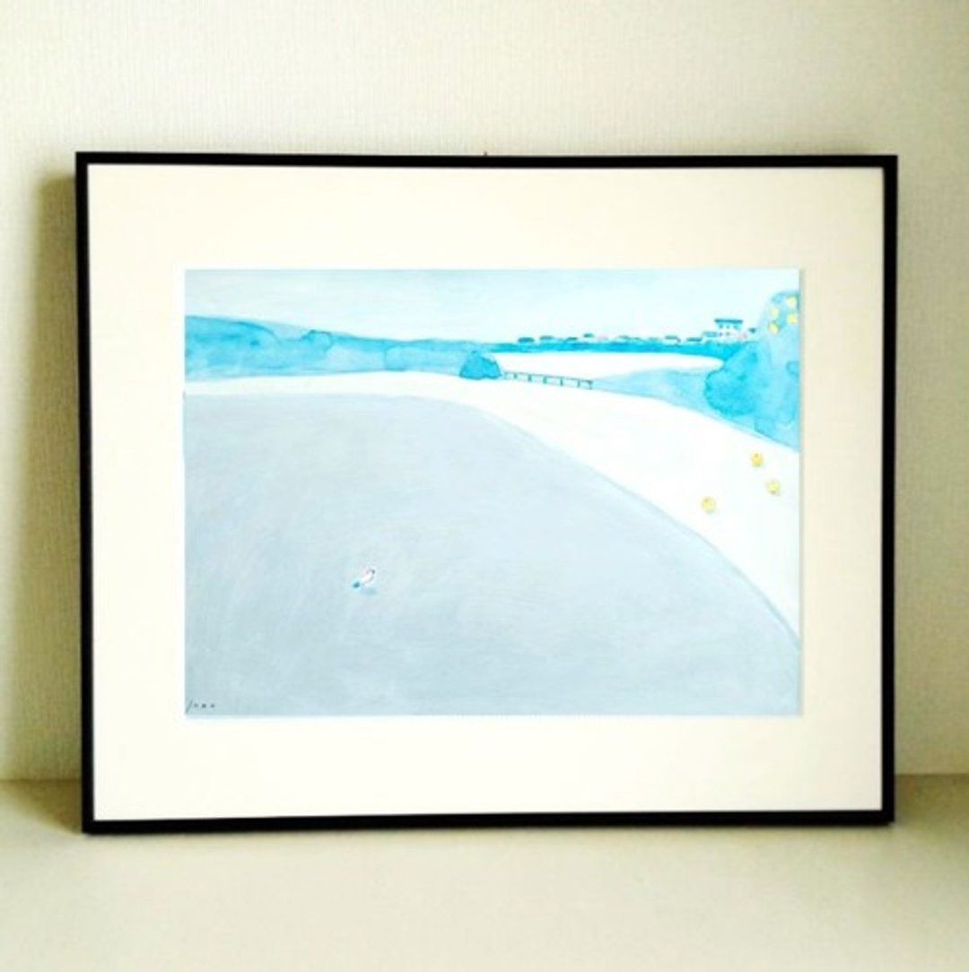 Pinkoi 代购 - 原图《冬天的一天》F4期 *有框（四格框） - 海报/装饰画/版画 - 其他材质 