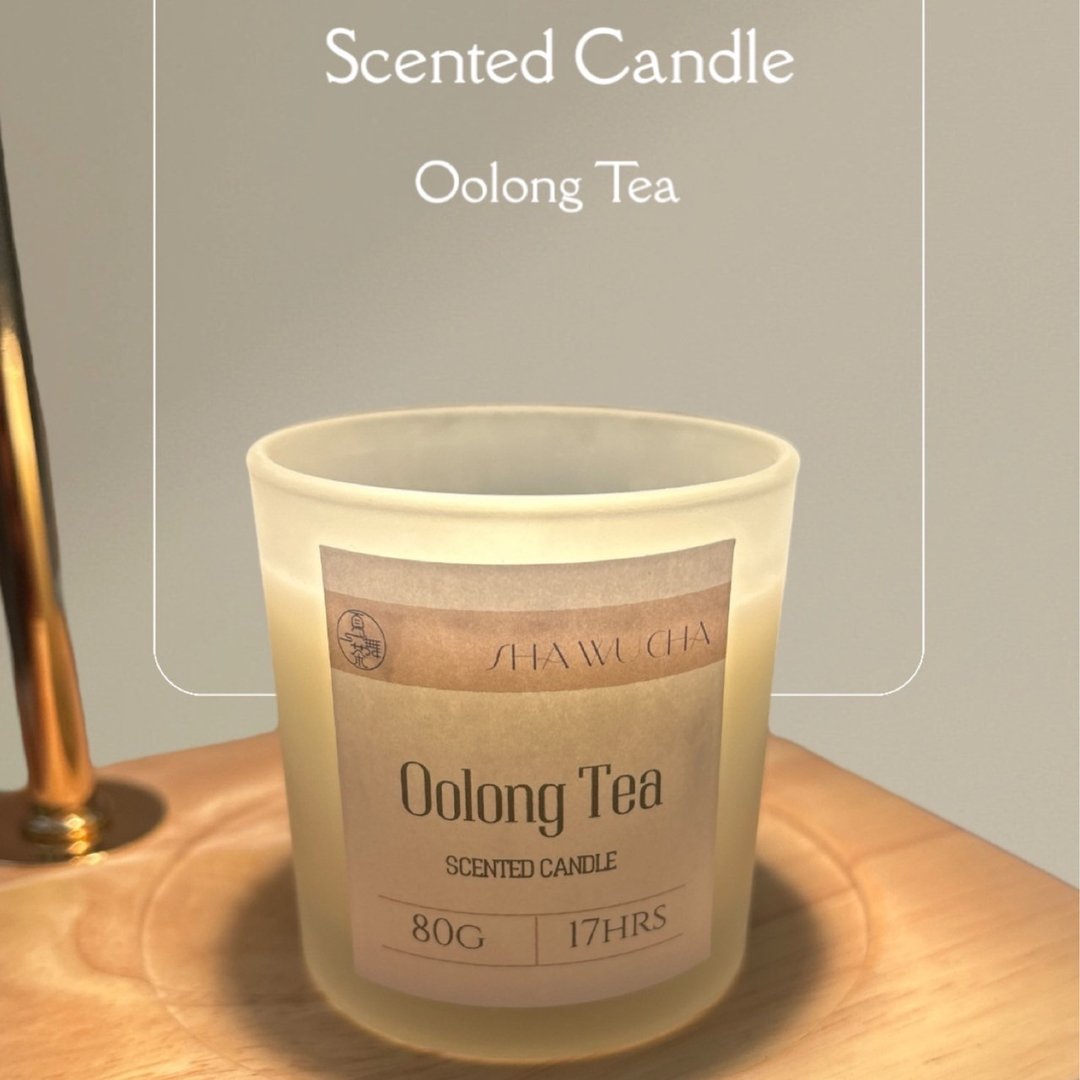 茶香氛蜡烛 桂花杏桃乌龙茶 - 香薰/精油/线香 - 纸 