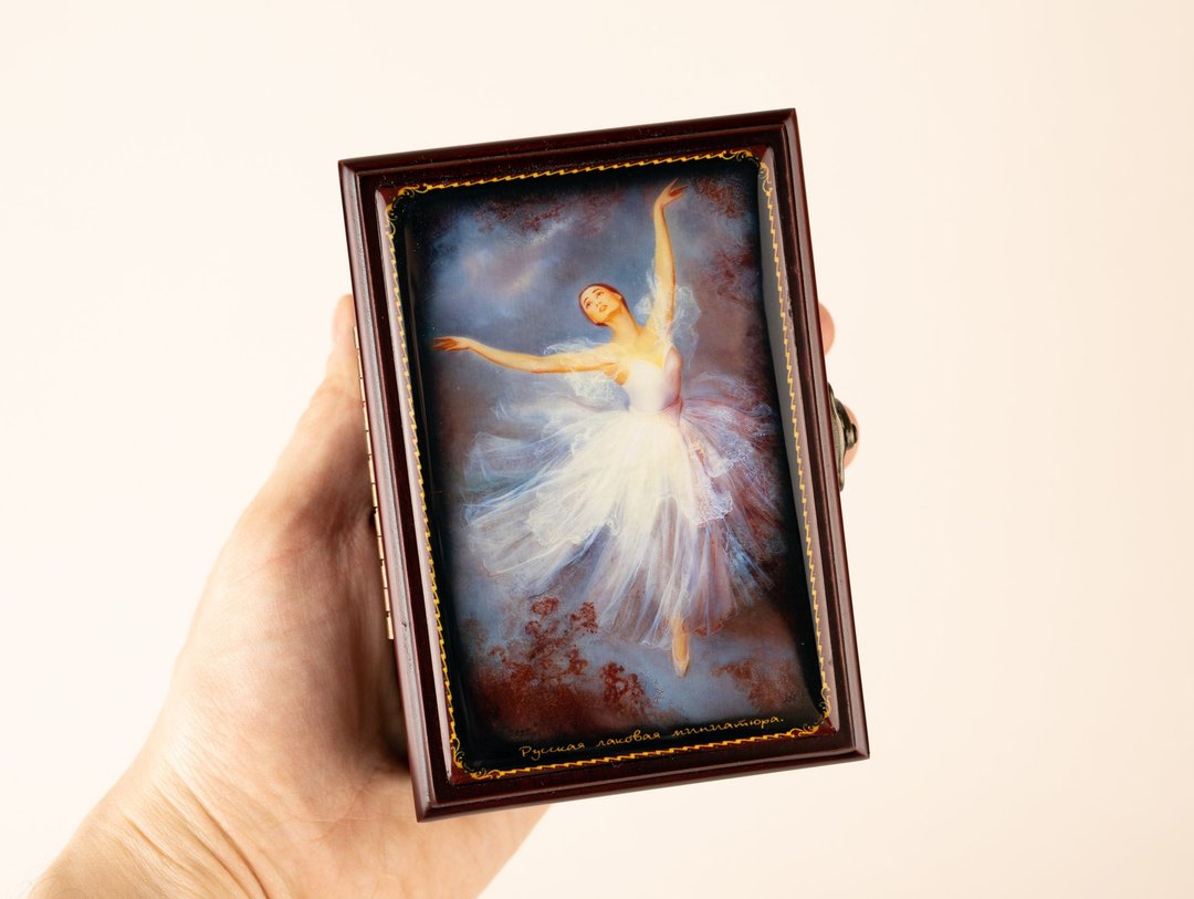 Personalized Jewelry box, Art wooden box, Jewelry boxes with print, Lacquer box - 收纳用品 - 其他材质 