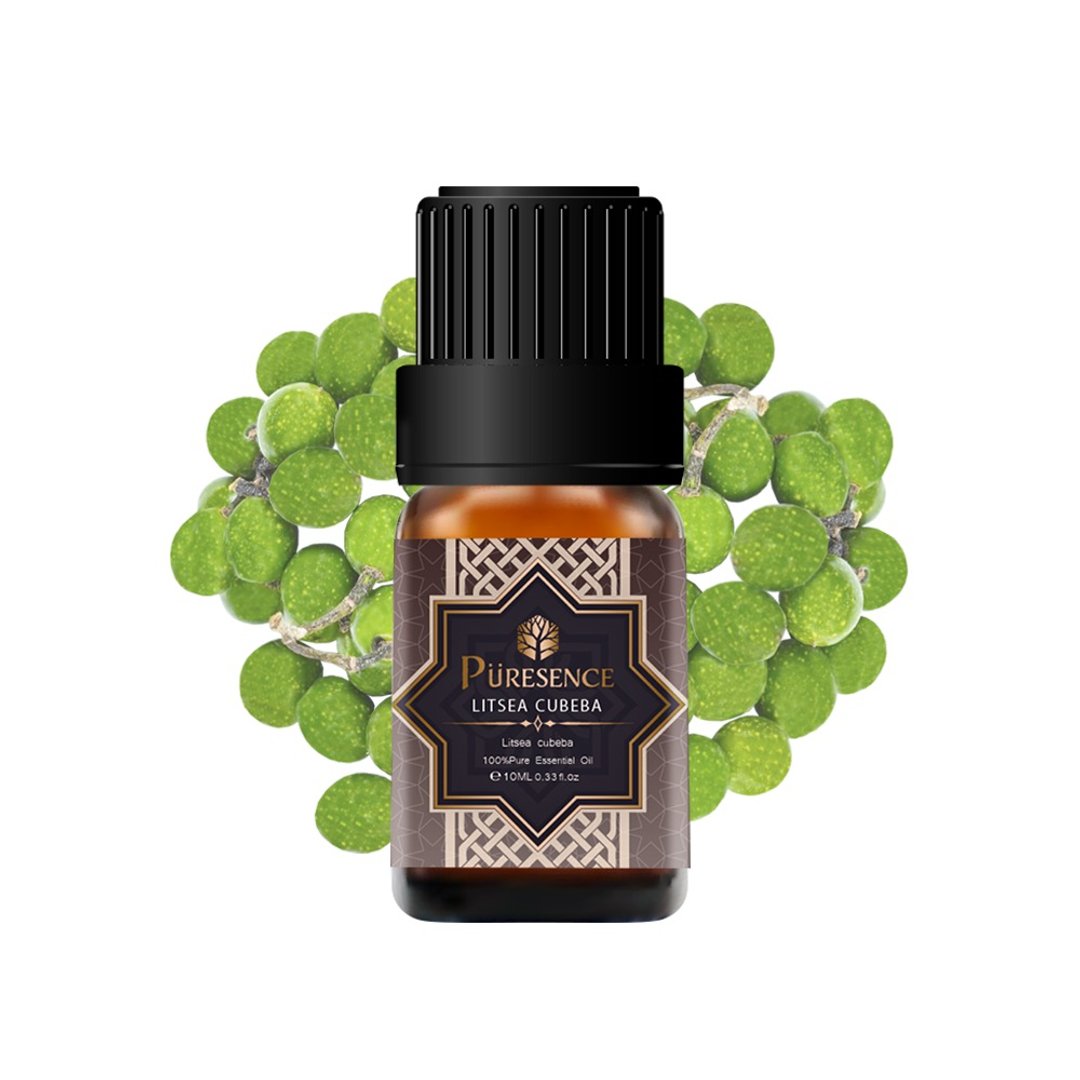 朴香氛PÜRESENCE山鸡椒精油(Litsea Cubeba)10ml - 香薰/精油/线香 - 精油 黄色