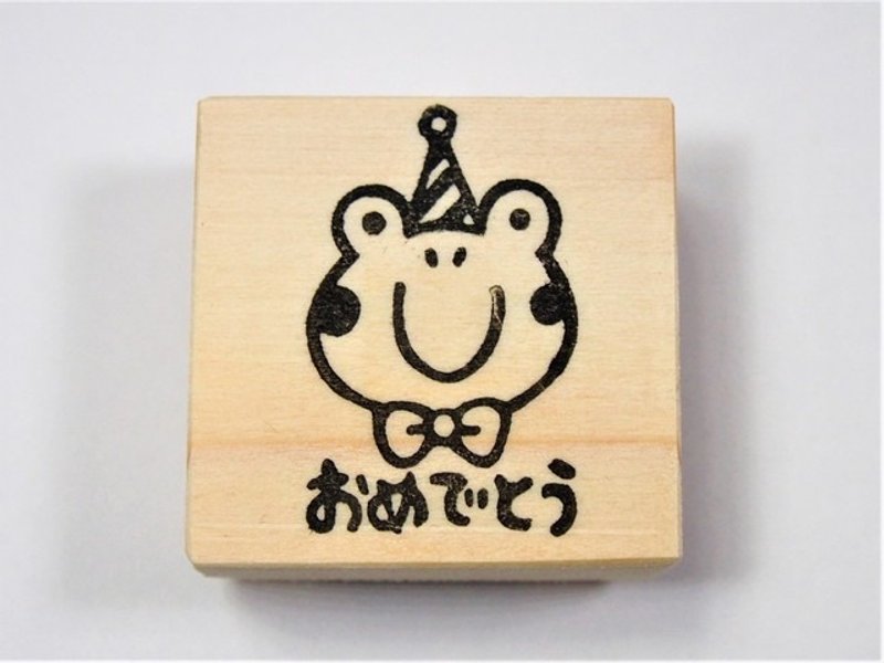 Congratulations Congratulations Congratulations - 印章/印台 - 橡胶 黑色