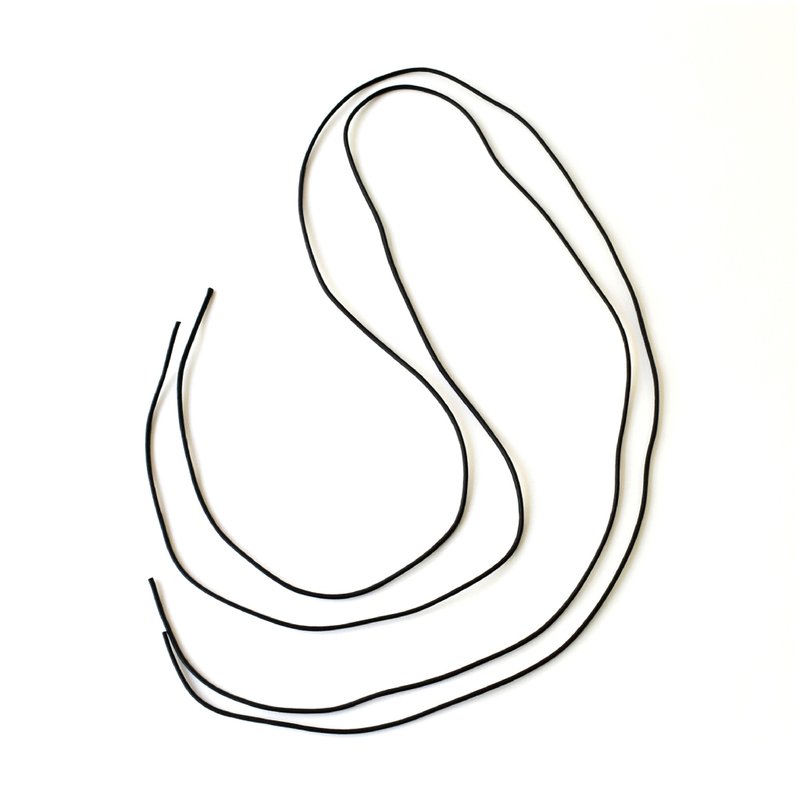 裱花袋更换代码 目前商品 +10cm - 挂绳/吊绳 - 棉．麻 黑色