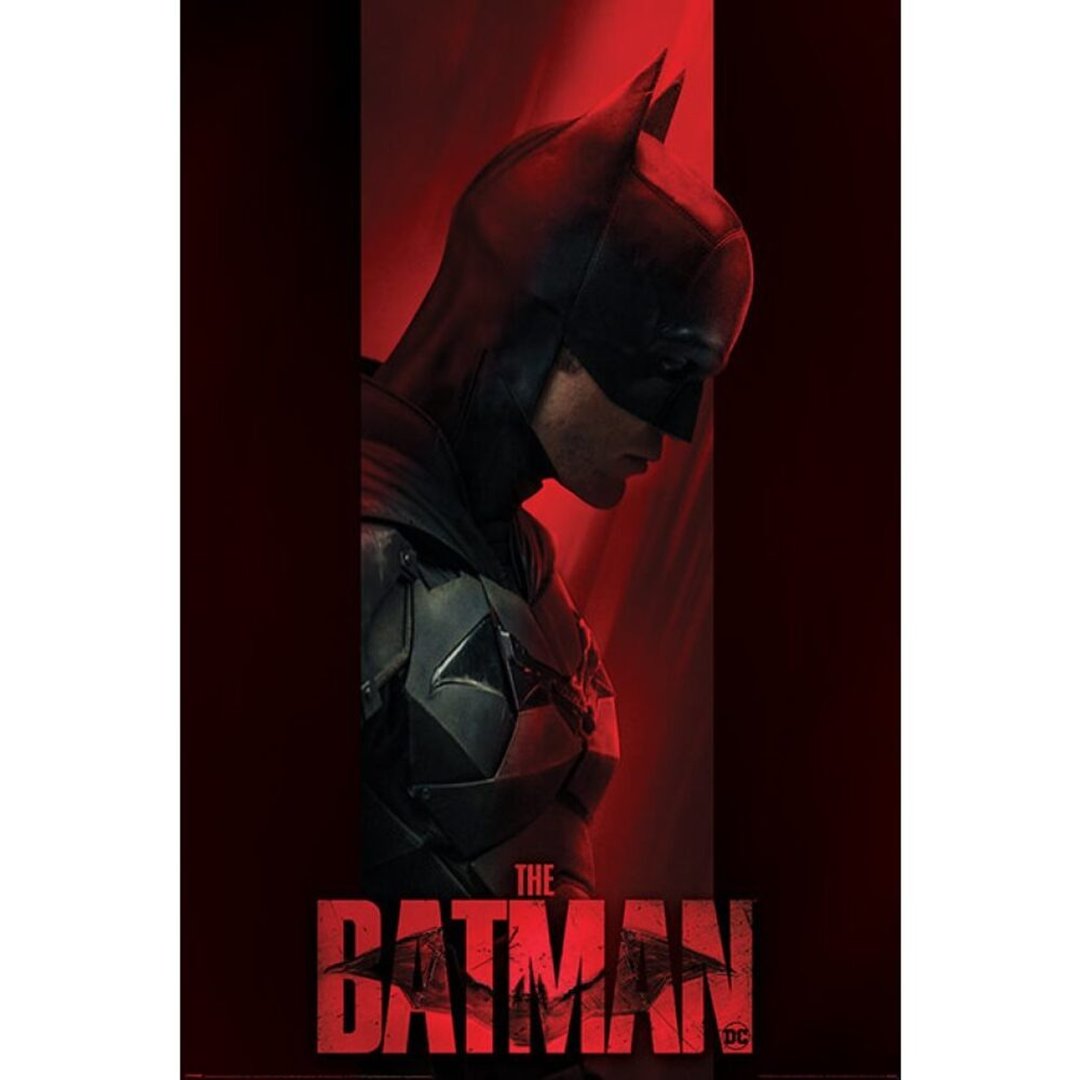 【DC】2022蝙蝠侠 电影海报 (红光之下)DC 2022 The Batman - 海报/装饰画/版画 - 纸 红色
