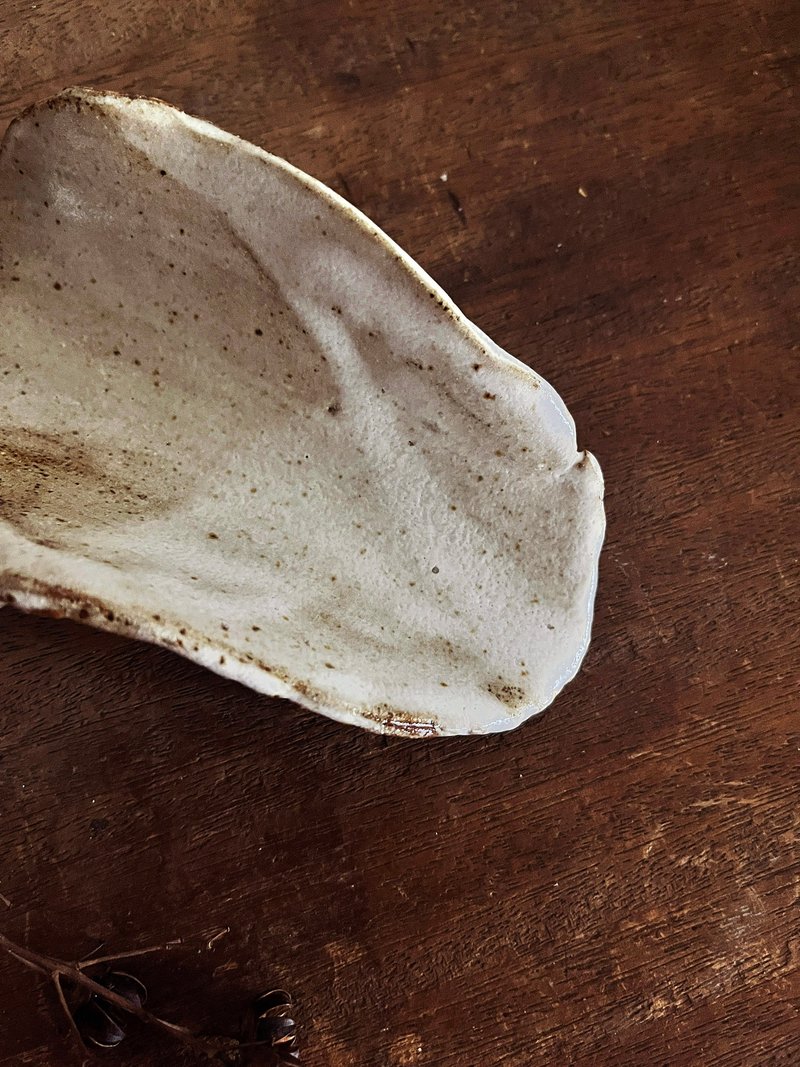 流白 茶则 香皿 零二 茶席 | 陶器皿 - 茶具/茶杯 - 陶 白色