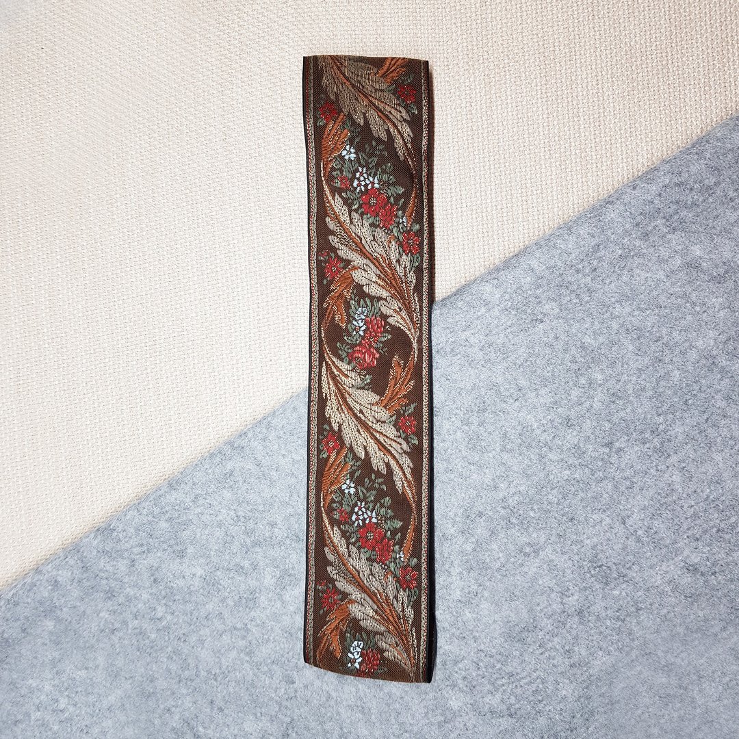 织带一字发带 发带 织带 发饰 - 发带/发箍 - 其他人造纤维 咖啡色