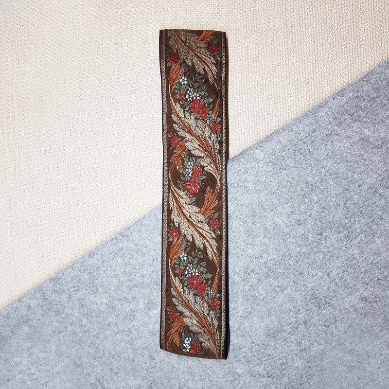 织带一字发带 发带 织带 发饰 - 发带/发箍 - 其他人造纤维 咖啡色