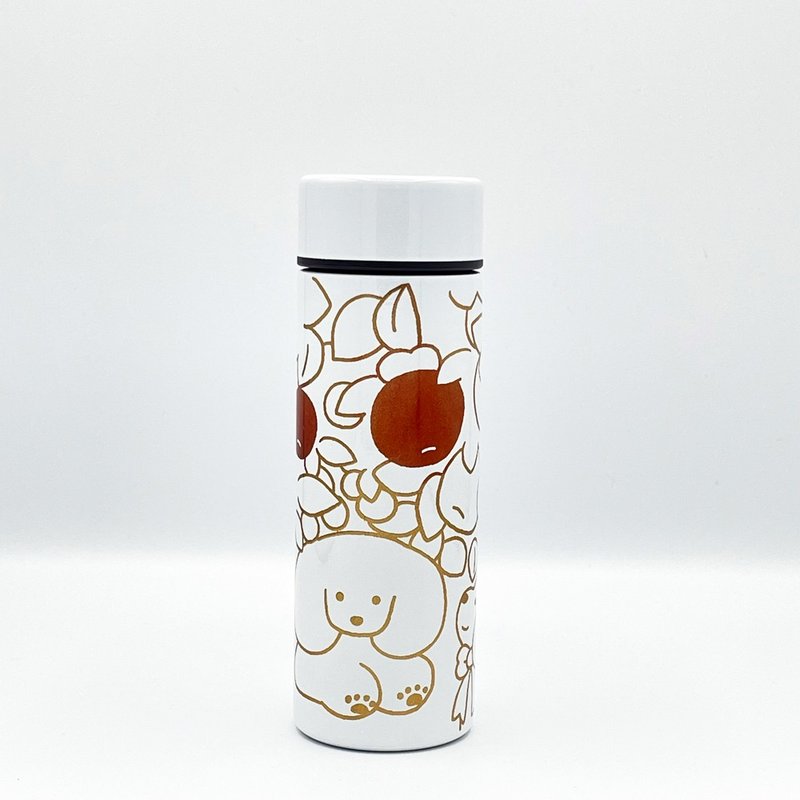 Natsumi Teraoka　不锈钢水瓶　莳绘 - 水瓶/水壶 - 其他材质 白色