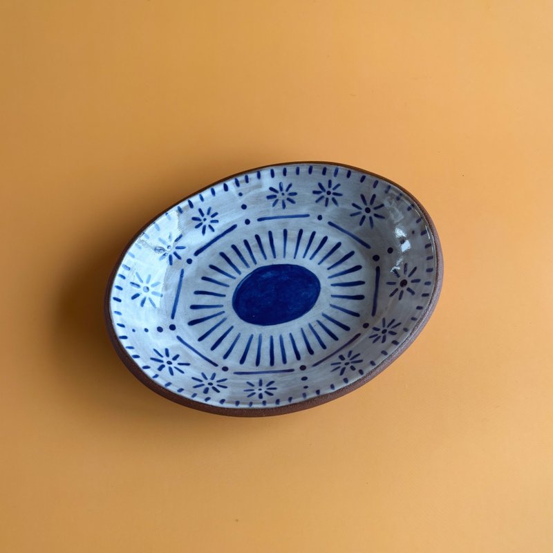 陶瓷饰品盘 - 摆饰 - 陶 白色