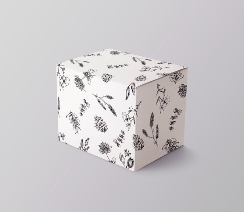 快乐佳节小物包装盒-设计主题:花居物语-5入装 - 纸盒/包装盒 - 纸 白色