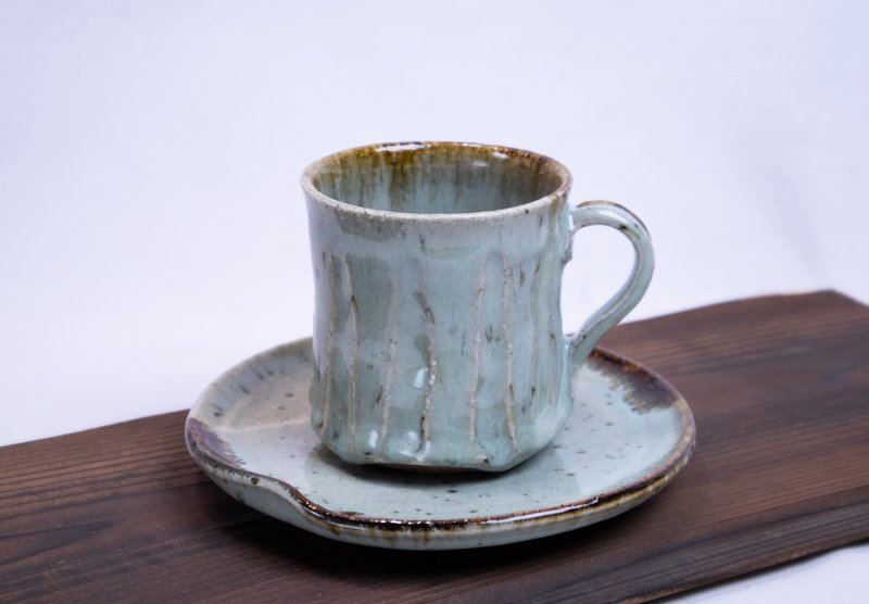 Yuuhai series 2022 Coffee Cup & Saucer - 其他杯子 - 陶 
