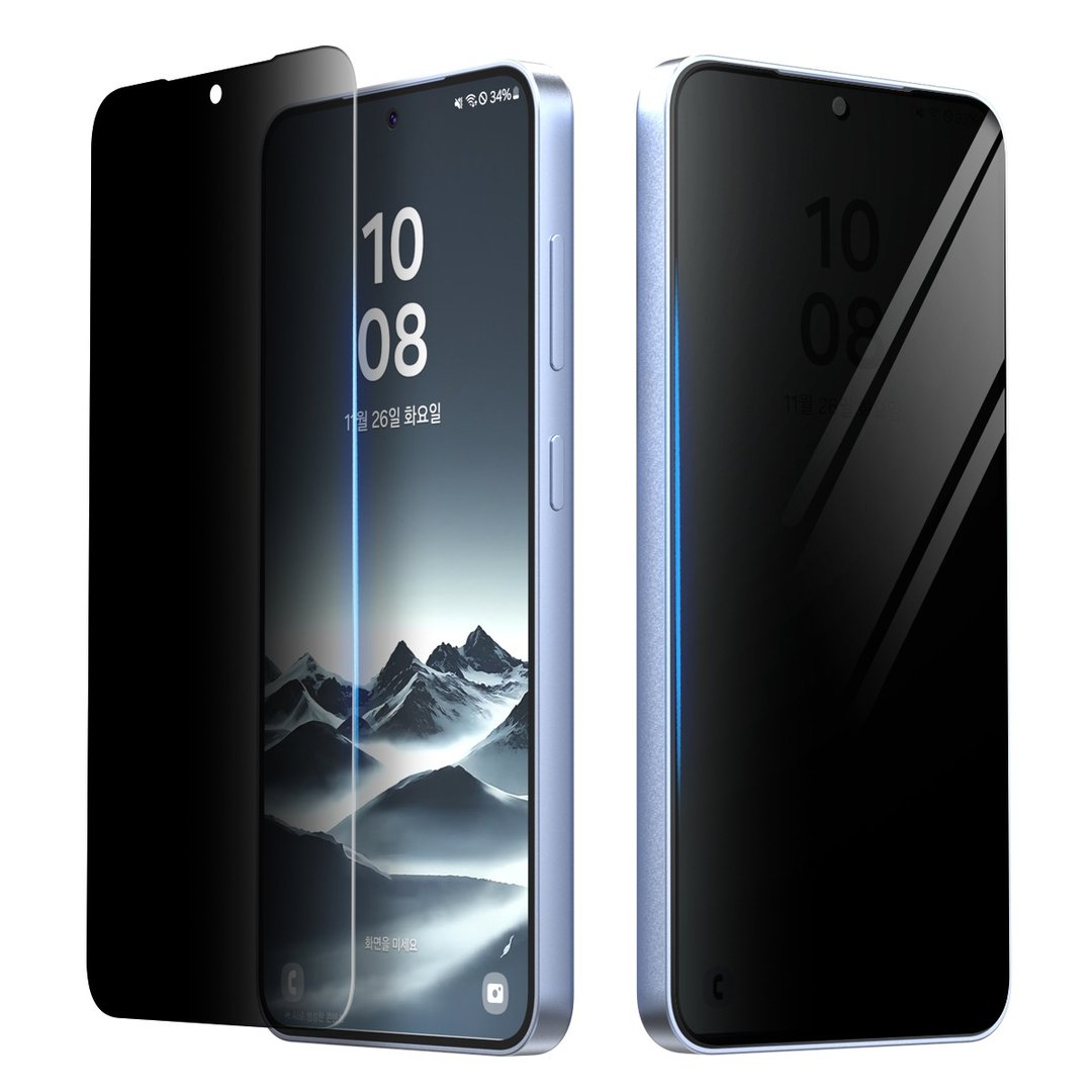 Araree Samsung Galaxy S25系列 防窥手机膜 PRIVACY Glass - 手机配件 - 玻璃 