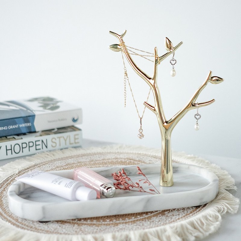 JEmarble大理石饰品架/置物盘/饰品收纳 - 收纳用品 - 石头 白色