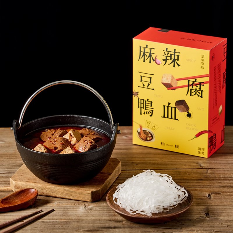初耘-麻辣豆腐鸭血 5入组 - 面/面线/米粉 - 其他材质 