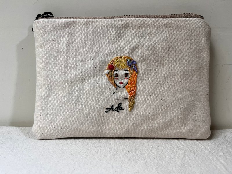 女子好朋友-Ada护照包 - 零钱包 - 棉．麻 