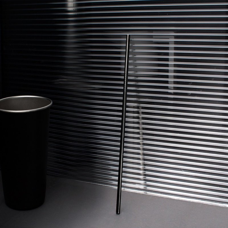 BLACHOICE 不锈钢吸管/钛黑 - 环保吸管 - 其他金属 黑色