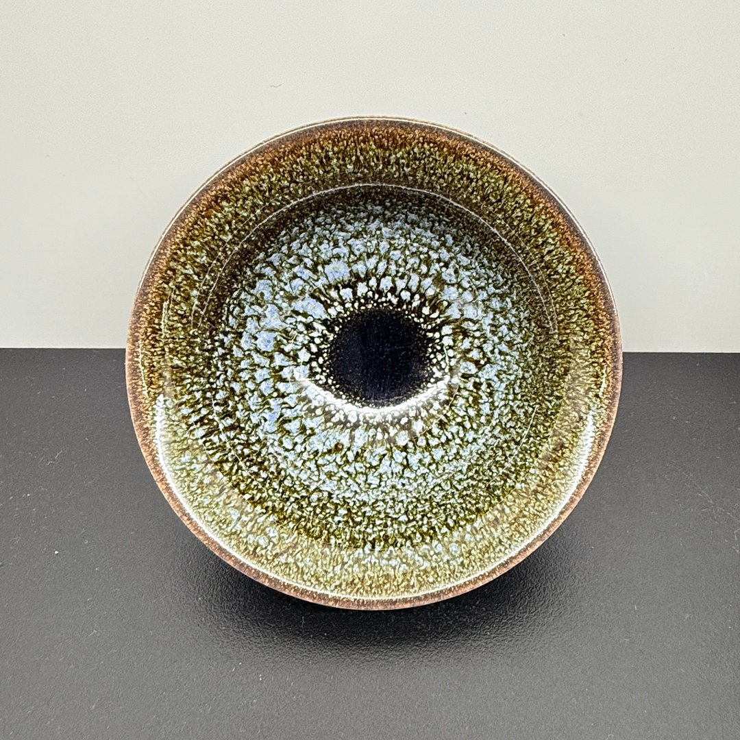 极品油滴天目饮杯 90ml 台湾陶艺名家 邱奕志 Y1-03 - 茶具/茶杯 - 瓷 咖啡色
