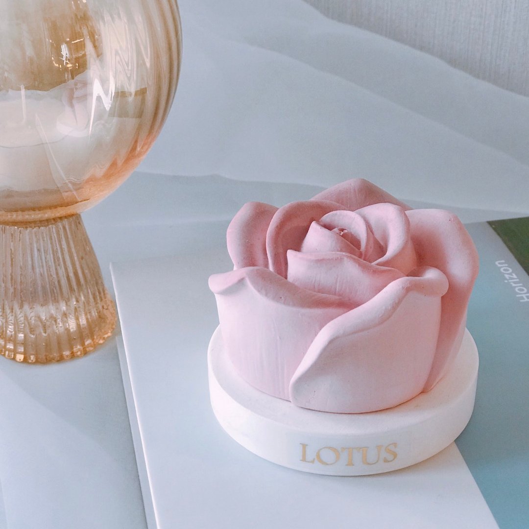 LOTUS 鹿特丝 晨曦玫瑰扩香石 - 香薰/精油/线香 - 其他材质 