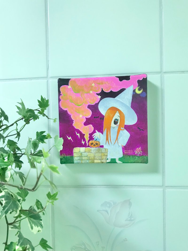 【FANGYICHEN】女巫贞玉子 15X15CM - 海报/装饰画/版画 - 压克力 