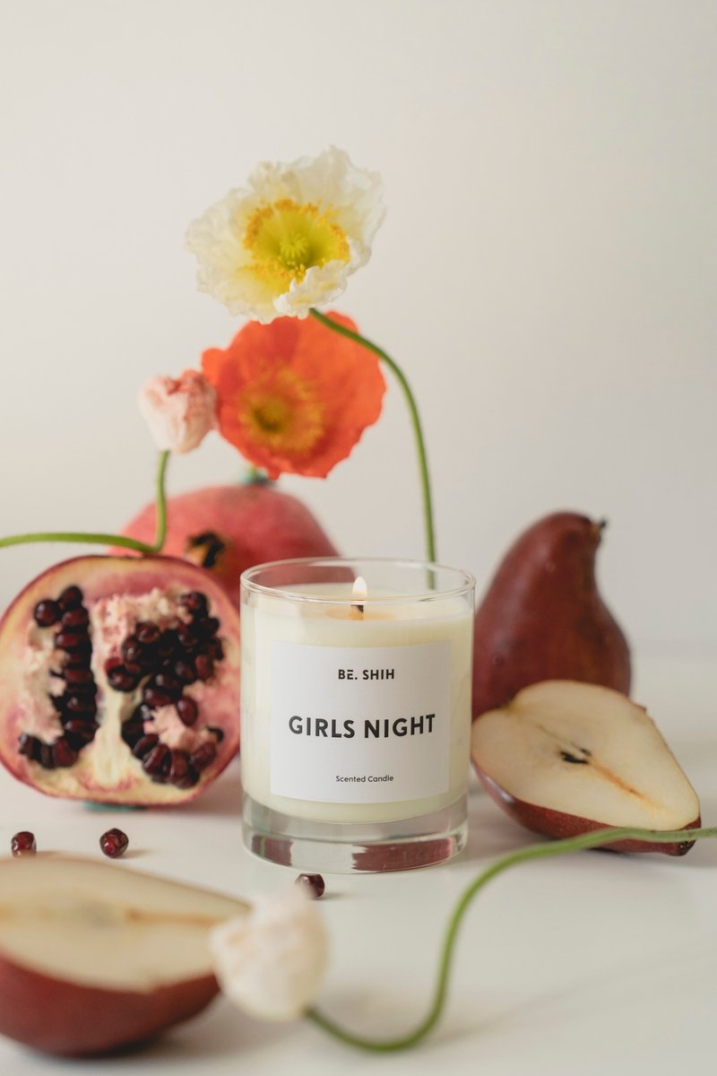 GIRLS NIGHT 爆米花之夜 / 美食调香氛蜡烛 150G - 蜡烛/烛台 - 蜡 