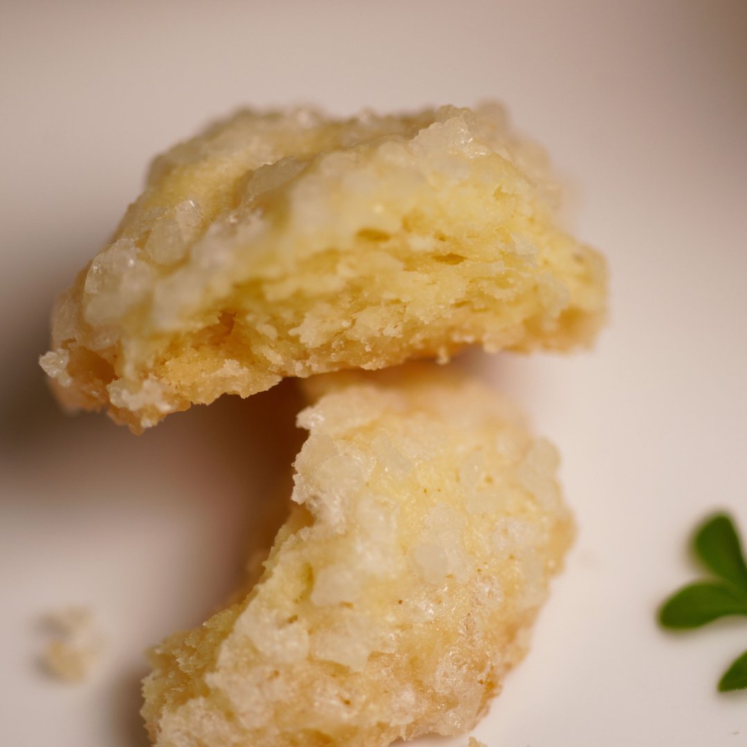 珍珠眼泪 | 柠檬珍珠糖饼干 Lemon Pearl Suger Cookies - 手工饼干 - 新鲜食材 多色