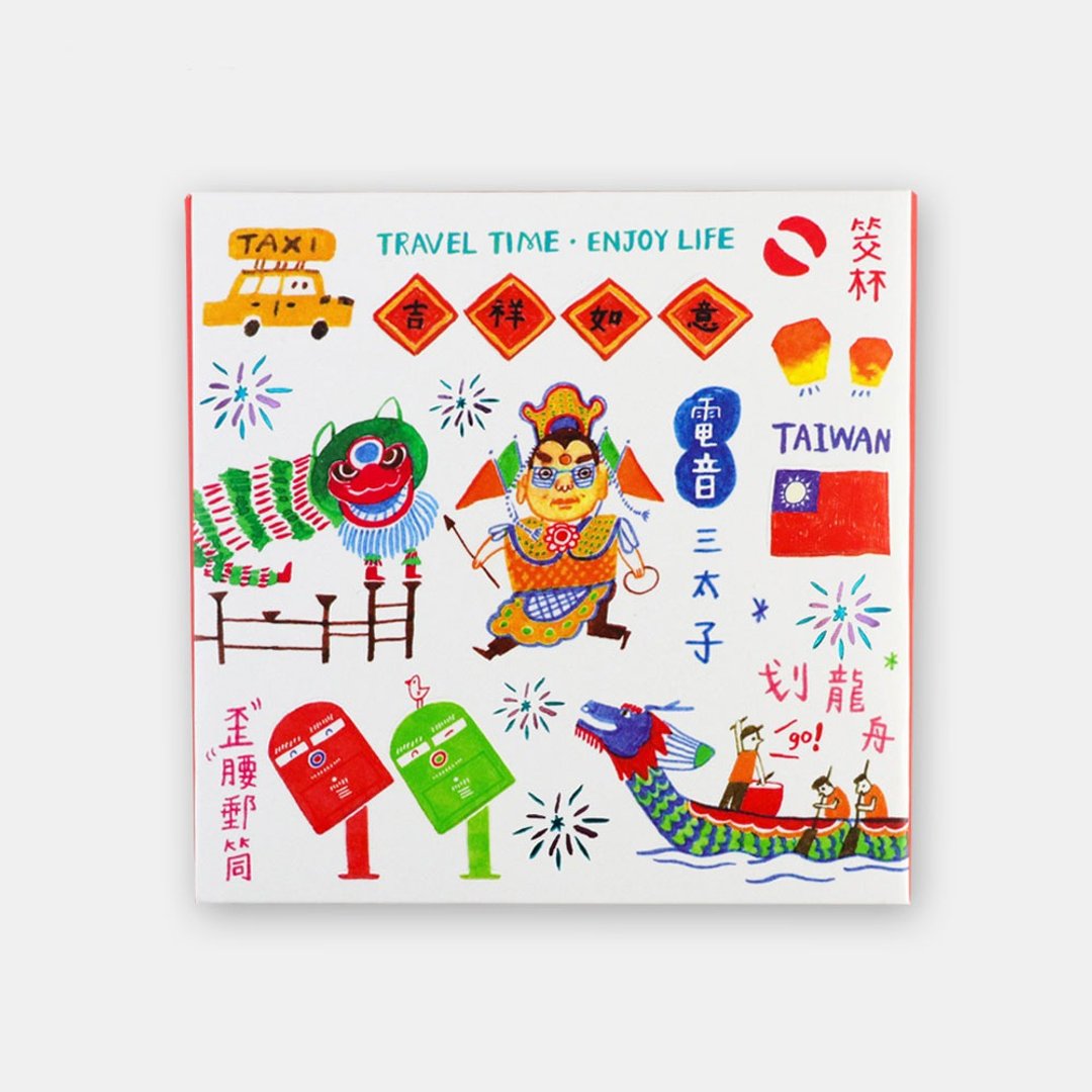 油梦招吸油面纸-乌龙茶香(台湾玩到底) 台湾纪念品/礼物 - 脸部清洁/卸妆用品 - 浓缩/萃取物 