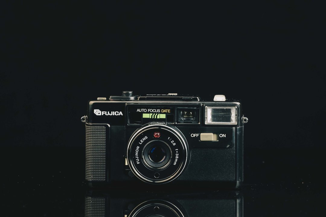 FUJICA AUTO-7 DATE #2156 #135底片相机 - 相机 - 其他金属 黑色