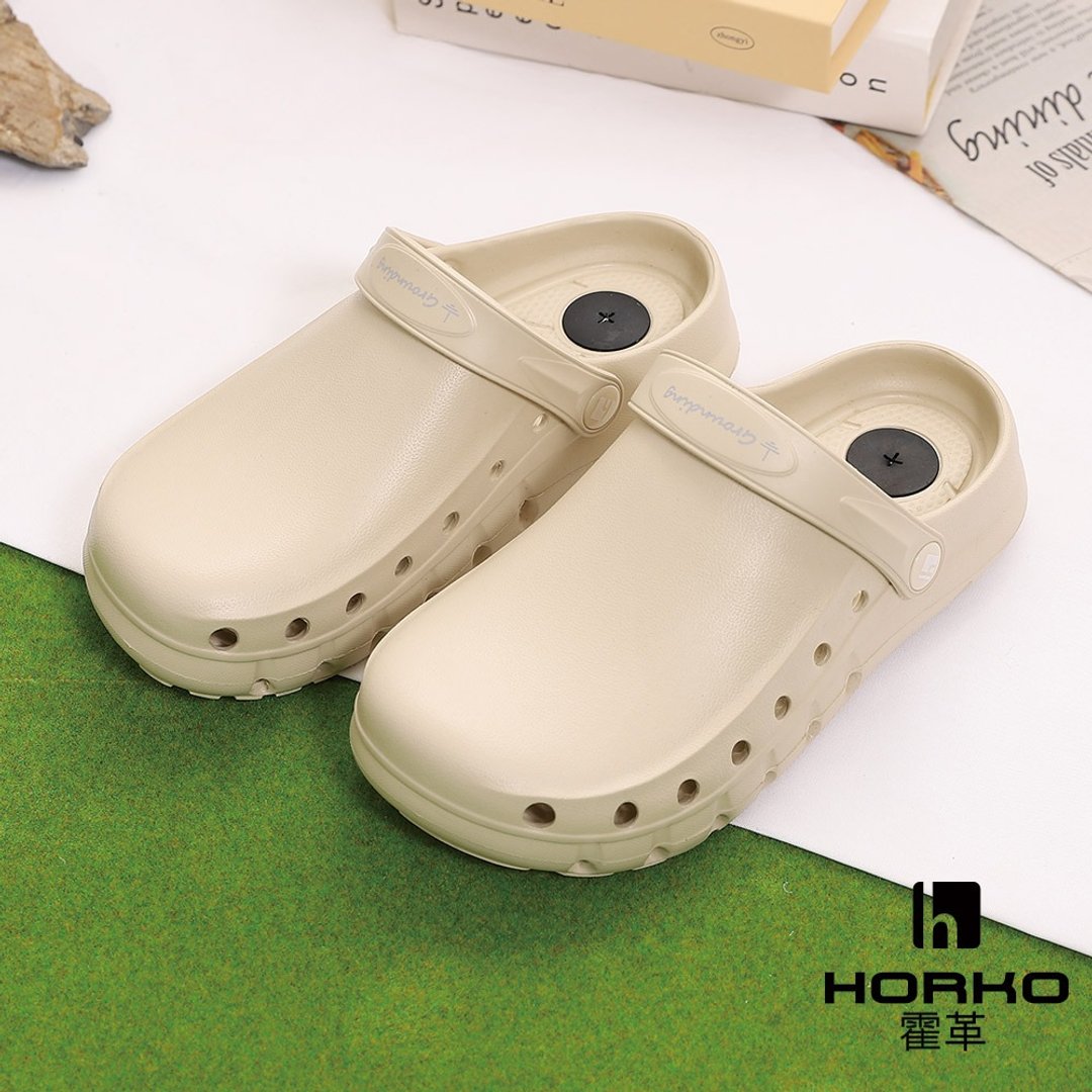 【霍革 HORKO】接地透气花园鞋 - 卡其 - 雨鞋/雨靴 - 其他材质 卡其色