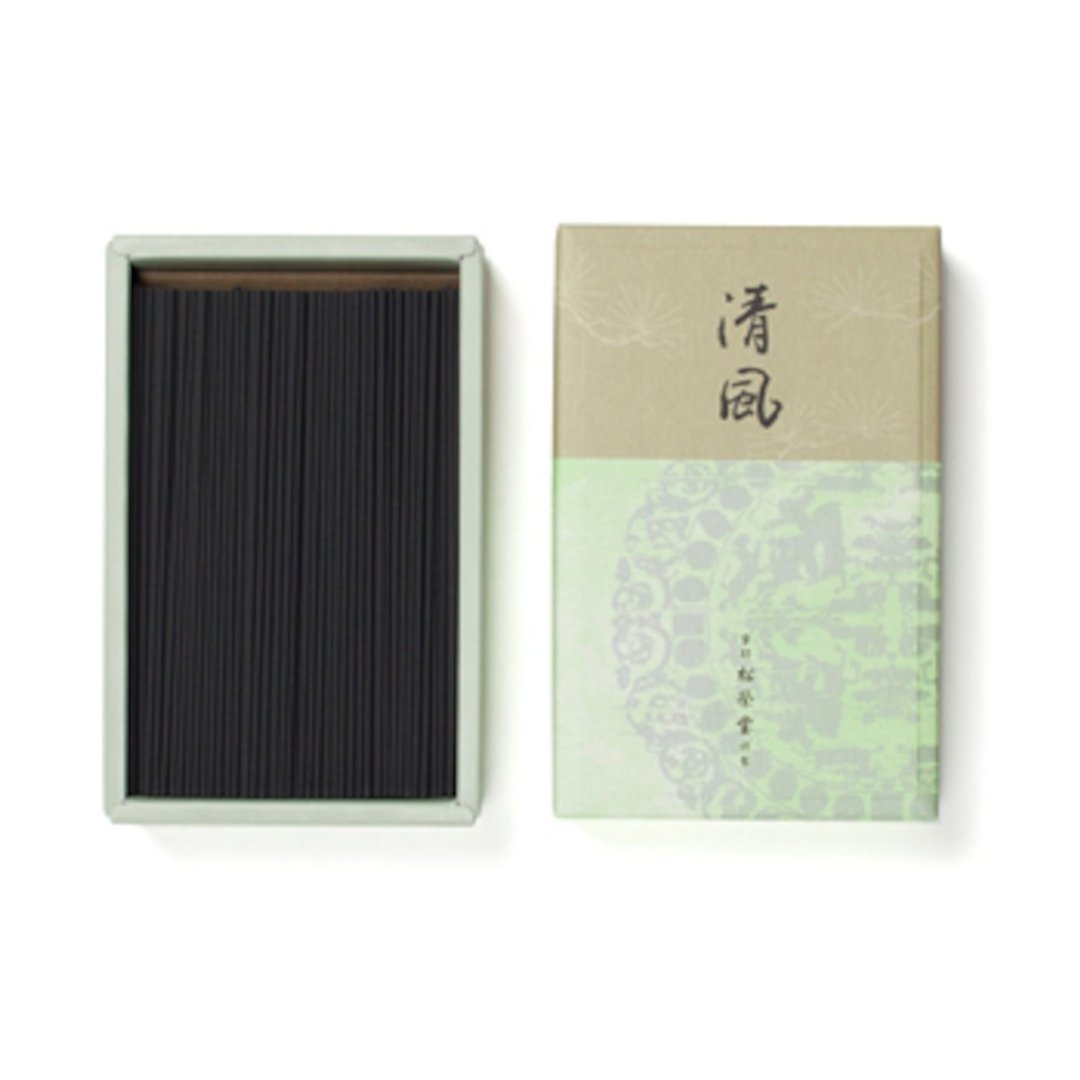 日本 松荣堂 Seifu/Fresh Breeze【清风】线香 (490支) - 香薰/精油/线香 - 浓缩/萃取物 