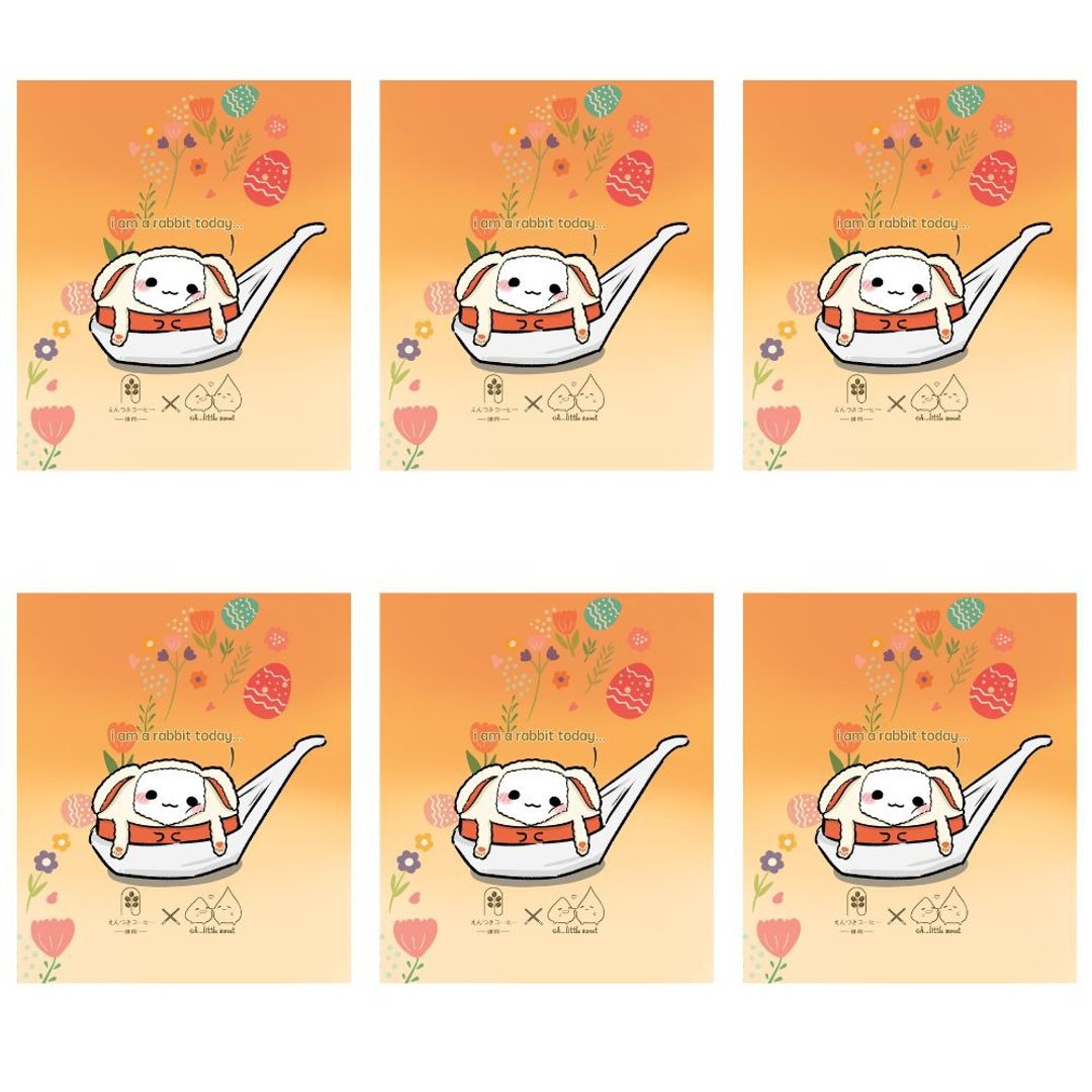 香港插画家系列 - 缘月咖啡 x Ohlittlesweet 咖啡挂耳包 (6个) - 咖啡 - 其他材质 