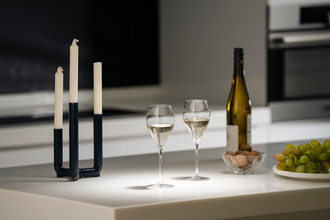 【GRANDI】奥地利 船底座 水钻香槟杯 气泡酒杯 - 酒杯/酒器 - 玻璃 