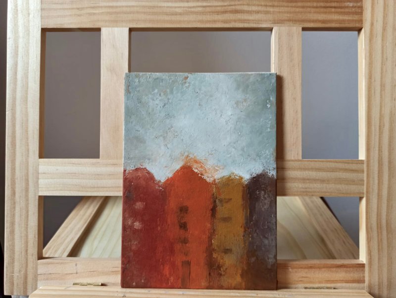 原创手绘油画 - 海报/装饰画/版画 - 颜料 