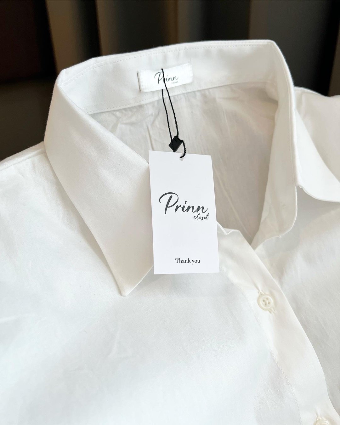 Oversize shirt, quality grade cotton fabric - 女装衬衫 - 棉 白色