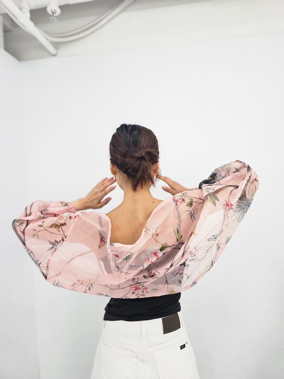 韩国民俗画 短外套 韩服 - 女装上衣 - 其他材质 